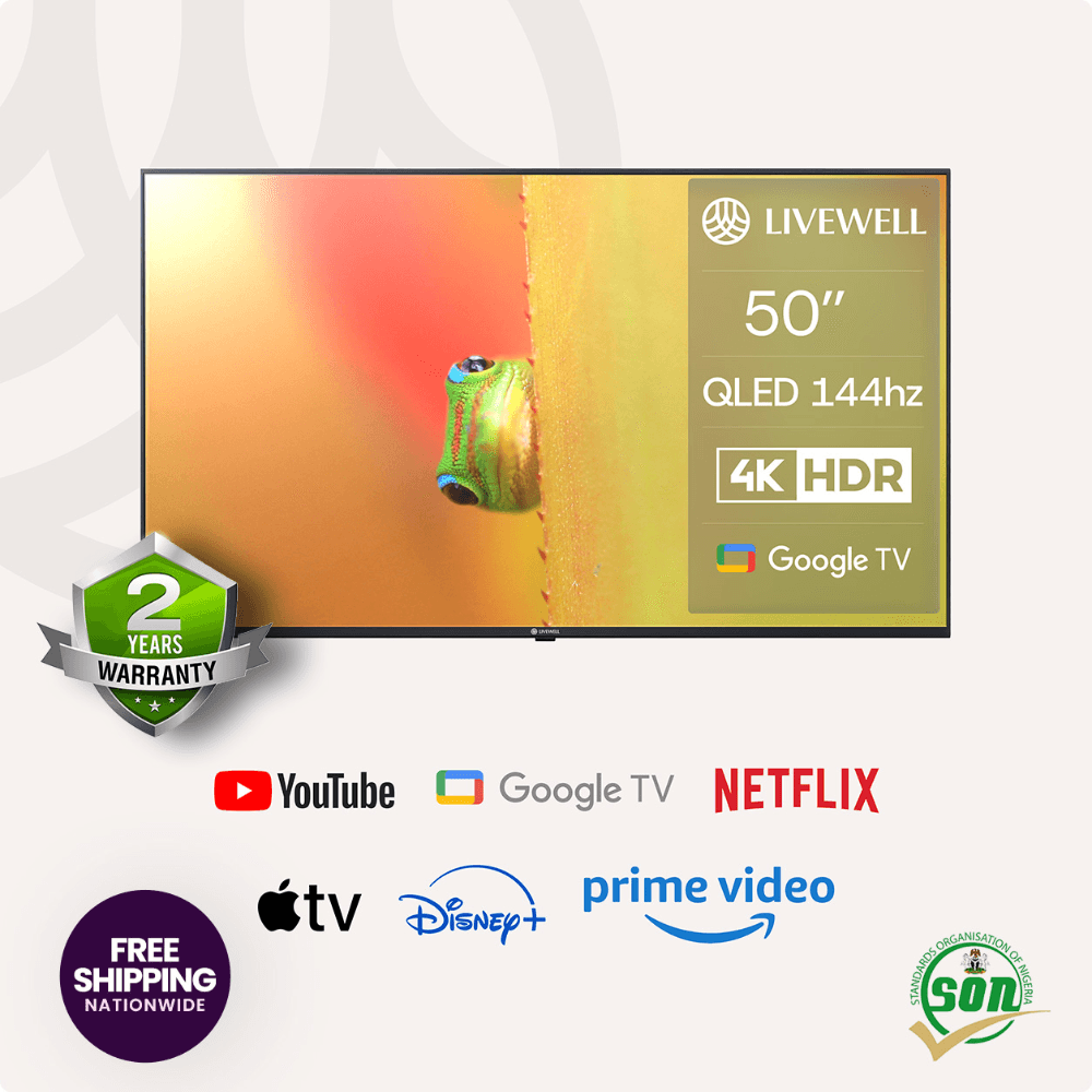 50-inch QLED Smart Android DVB-T Frameless (Full HD)